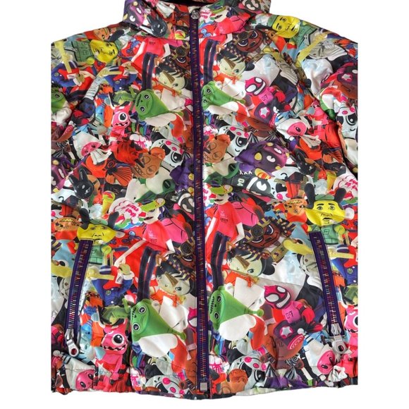 NWT Kidrobot x Burton Toypile 2L Down Gore-Tex Snowboard Jacket Coat Size Medium - Picture 4 of 14